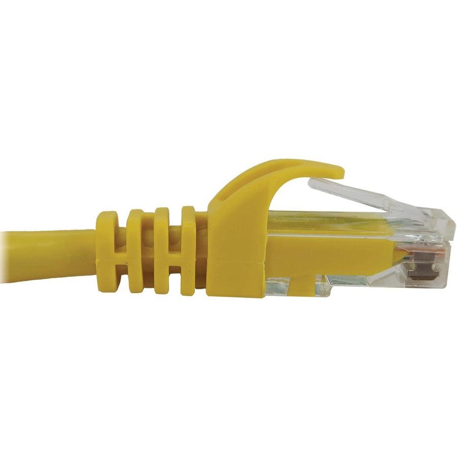 Tripp Lite Cat6a 10G Snagless Molded UTP Ethernet Cable (RJ45 M/M), PoE, Yellow, 6 ft. (1.8 m)