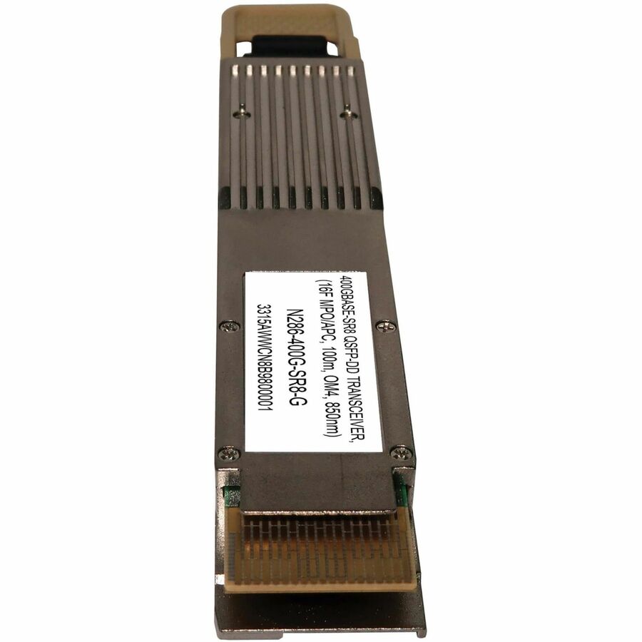 Tripp Lite Cisco-Compatible QSFP-DD Transceiver - 400GBase-SR8, MPO/APC MMF, 400 Gbps,