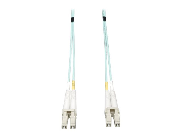 Tripp Lite - Patch cable - LC multi-mode (M) to LC multi-mode (M) - 75 m - fiber optic - duplex - 50 / 125 micron - OM3 - halogen-free N820-75M