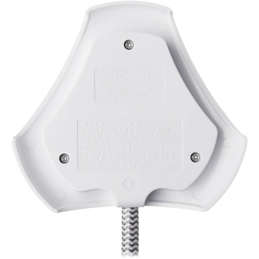 Tripp Lite Tlp66Usb Surge Protector White 5 Ac Outlet(S) 120 V 1.83 M