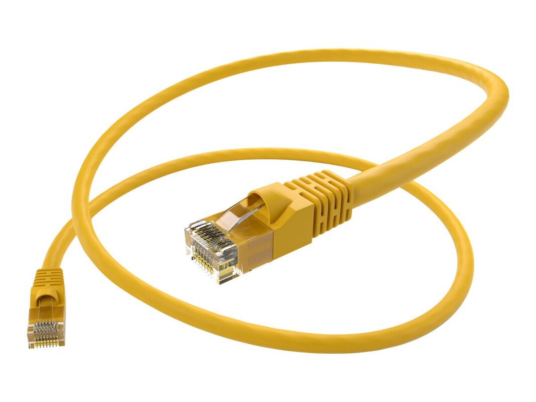 Unirise Cat.6 Patch Network Cable PC6-30F-YLW-S