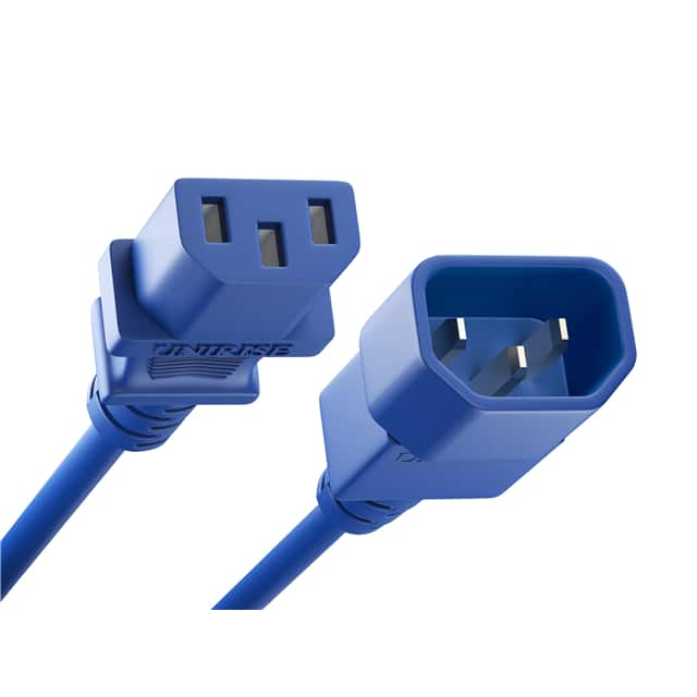 Unirise Standard Power Cord PWRC13C1409FBLU