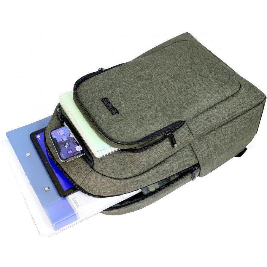 Urban Factory CYCLEE CITY Carrying Case (Backpack) for 10.5 to 15.6" Notebook - Khaki ECB35UF