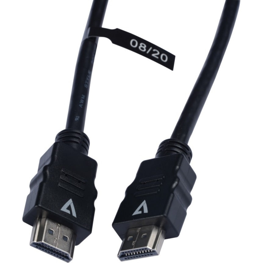 V7 Black Video Cable HDMI Male to HDMI Male 3m 10ft V7E2HDMI4-03M-BK