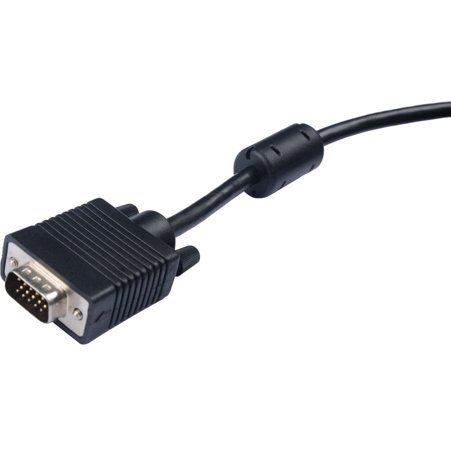 V7 Black Video Cable VGA Male to VGA Male 3m 10ft V7E2VGA-03M-BLK