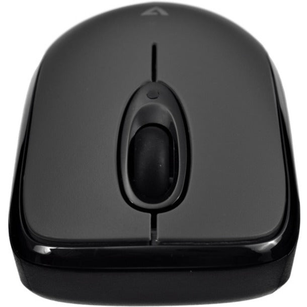 V7 Bluetooth 5.2 Compact Mouse - Black, Works with Chromebook Certified MW150BT