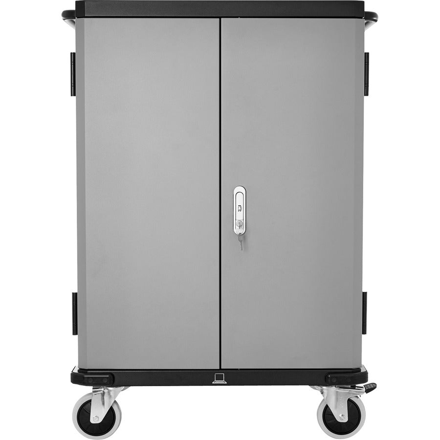 V7 Charge Cart for 36 Mobile Computers - Secure, Store and Charge Chromebooks, Notebooks and Tablets - NEMA US Plug CHGCT36-1N