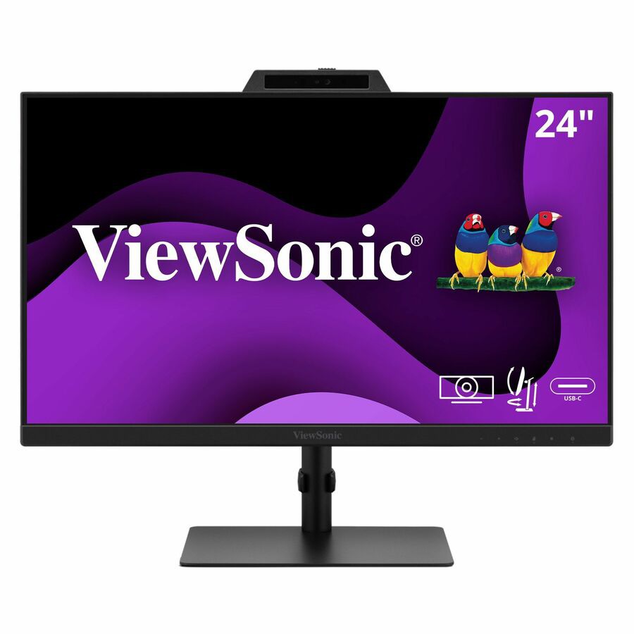 VIEWSONIC 24in 1080p Video Conferencing Monitor with Windows Hello
