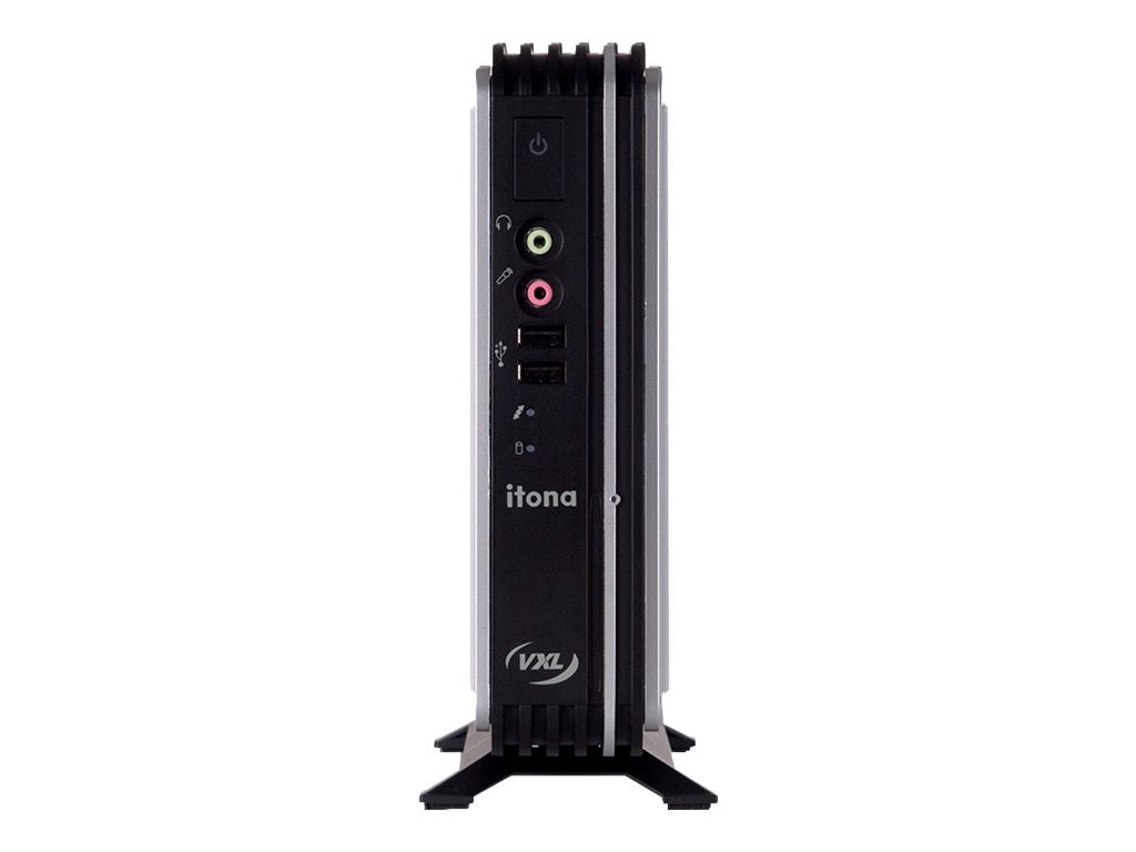 VXL Itona IQ-B47 - Thin client - DT - 1 x Celeron J1900 / 2 GHz - RAM 4 GB - SSD 32 GB - HD Graphics - Gigabit Ethernet - Windows 4ZR0R44845