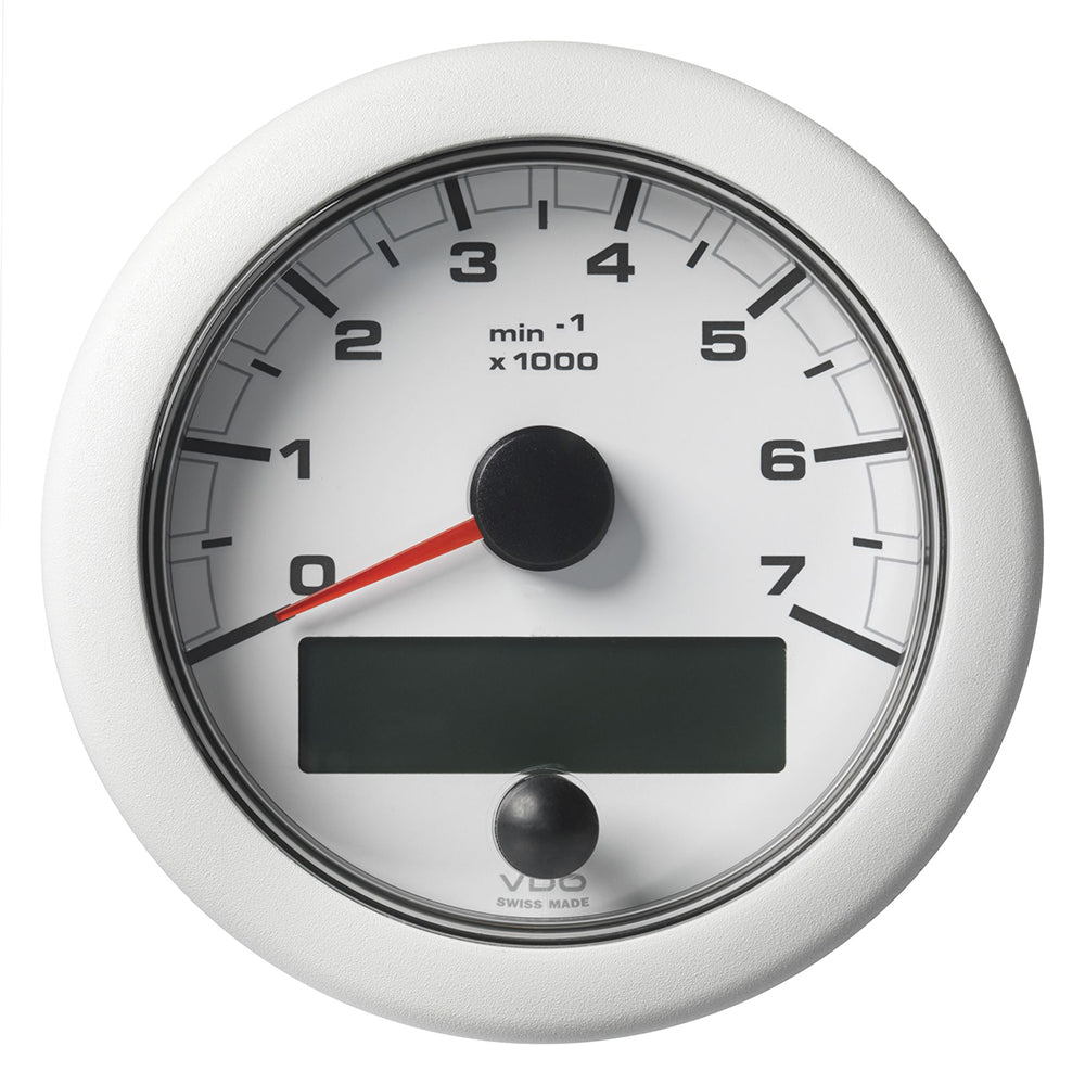 Veratron 3-3/8" (85MM) OceanLink® NMEA 2000® Tachometer - 7000 RPM - White Dial