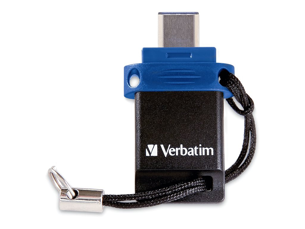 Verbatim Store 'n' Go - USB flash drive - 128 GB - USB 3.2 Gen 1 / USB-C - blue
