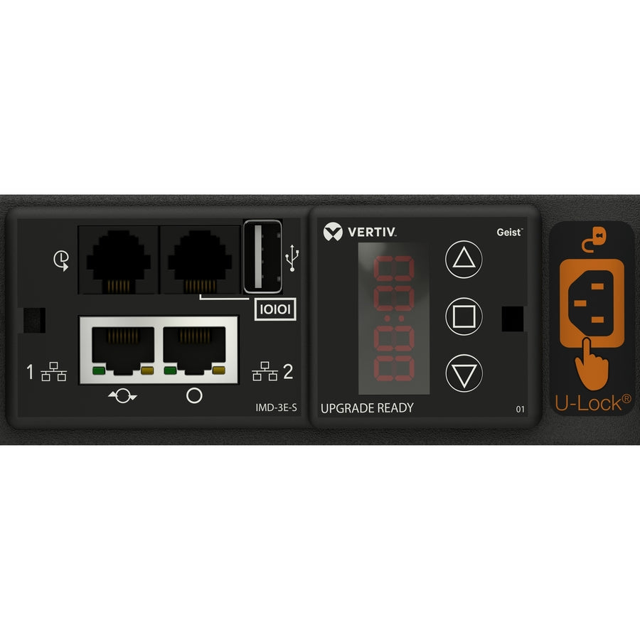 Vertiv Geist Uu30010L Power Distribution Unit (Pdu) 30 Ac Outlet(S) 0U Black