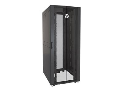 Vertiv VR VR3150-001 - Rack cabinet - black, RAL 7021 - 42U - 19",Vertiv VR VR3150-001 - rack - 42U"