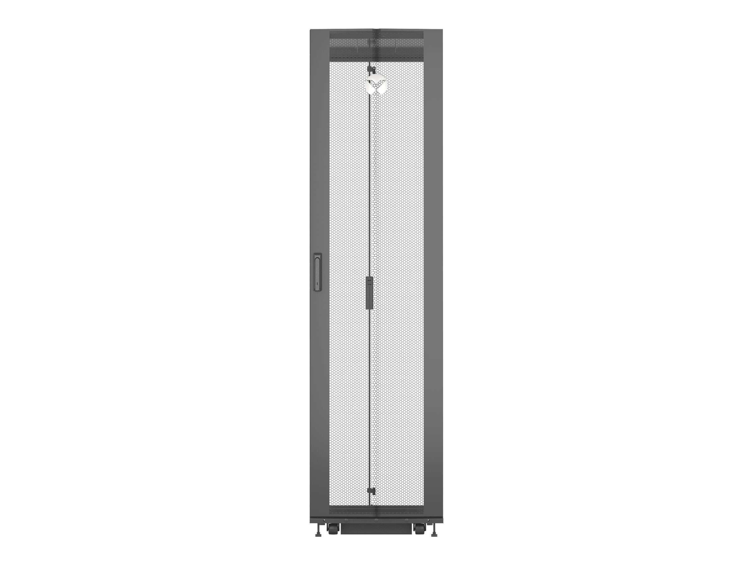 Vertiv VR VR3307-006 - Rack cabinet - no left side panels - black, RAL 7021 - 48U - 19",Vertiv VR VR3307-006 - rack - no left