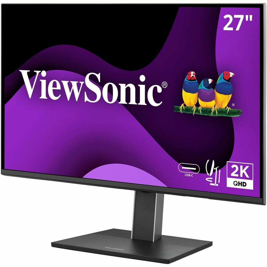 ViewSonic 27" 1440p IPS Ergonomic Monitor with 65W USB-C Power