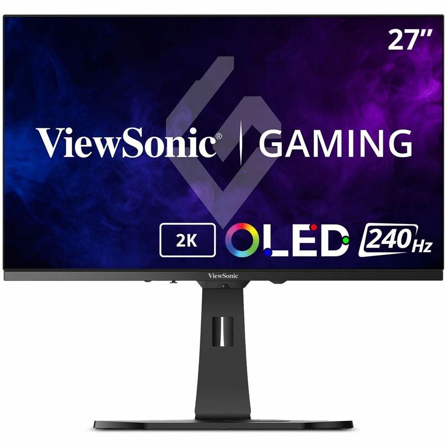 ViewSonic Gaming XG272-2K-OLED 27 Inch 1440p 240Hz OLED Ergonomic White Gaming Monitor