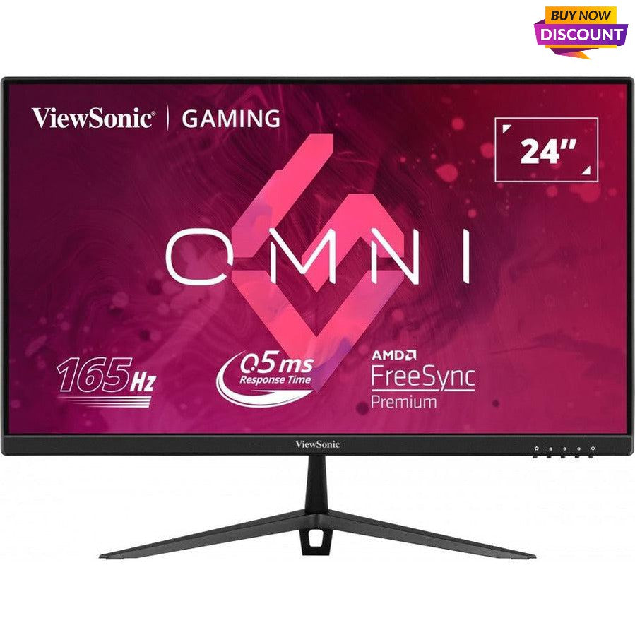 ViewSonic OMNI VX2428 23.8" Full HD LED Gaming LCD Monitor - 16:9 - Black