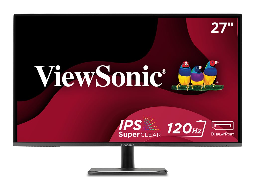 ViewSonic VA2756A-MHD - LED monitor - 27 - 1920 x 1080 Full HD (1080p) @ 120 Hz - IPS - 250 cd/m� - 1500:1 - 1 ms - HDMI