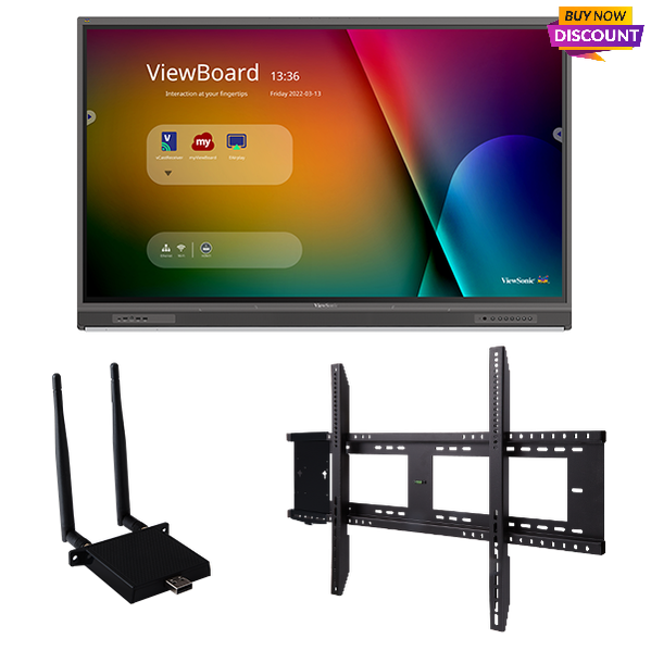 ViewSonic ViewBoard 8652-1C 86" 4K Interactive Display