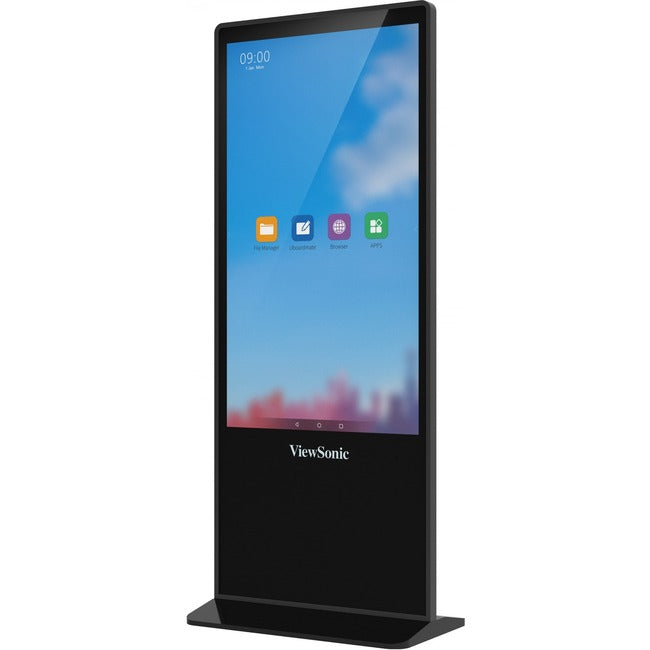 Viewsonic Ep5542T - 55" Diagonal Class Eposter Series Led-Backlit Lcd Display - Interactive Digital Signage - With Built-In Media Player And Touchscreen (Multi Touch) - 4K Uhd (2160P) 3840 X 2160 - Direct-Lit Led