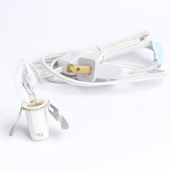 Village Building Light Cord with Bulb and Switch