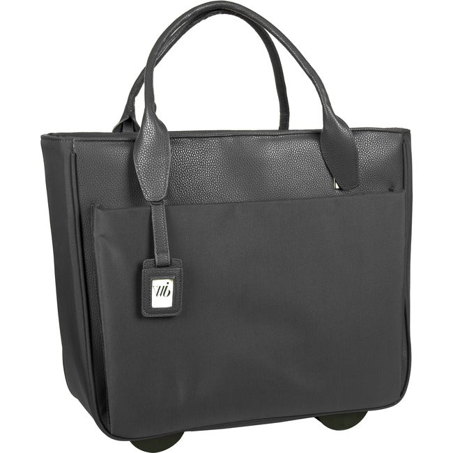WIB Florence Carrying Case (Rolling Tote) for 17.3 Notebook - Black" FLORLRT-01