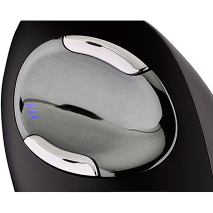 WORLDS FIRST MOUSE WITH GROOVED BUTTONS.YOUR FINGERTIPS REST IN A SHALLOW GROOVE