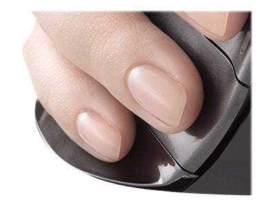 WORLDS FIRST MOUSE WITH GROOVED BUTTONS.YOUR FINGERTIPS REST IN A SHALLOW GROOVE