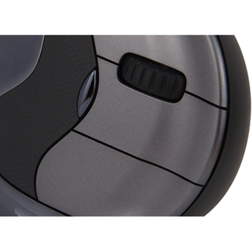 WORLDS FIRST MOUSE WITH GROOVED BUTTONS.YOUR FINGERTIPS REST IN A SHALLOW GROOVE