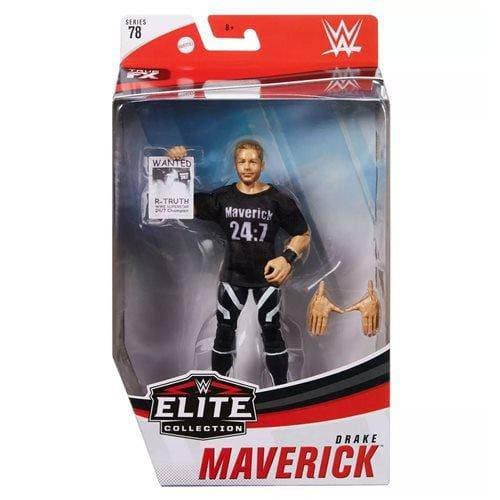 WWE Drake Maverick Elite Series 78 Action Figure with Articulation for Kids