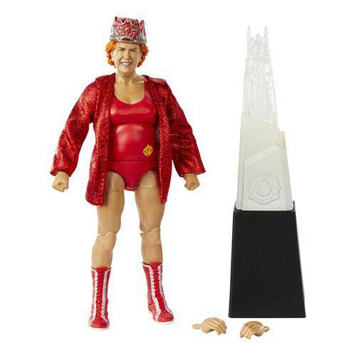 WWE Elite Collection Mae Young Action Figure for Fans 8+