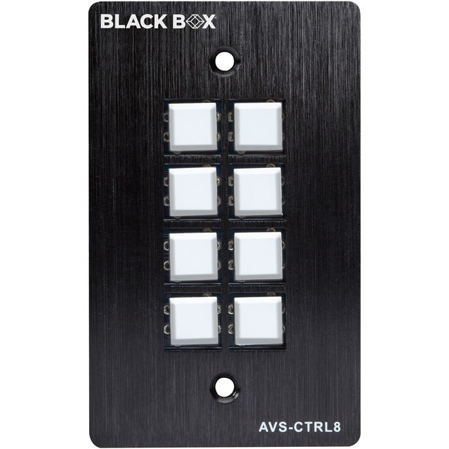 Wallplate Control Panel - Rs-232, 8-Button