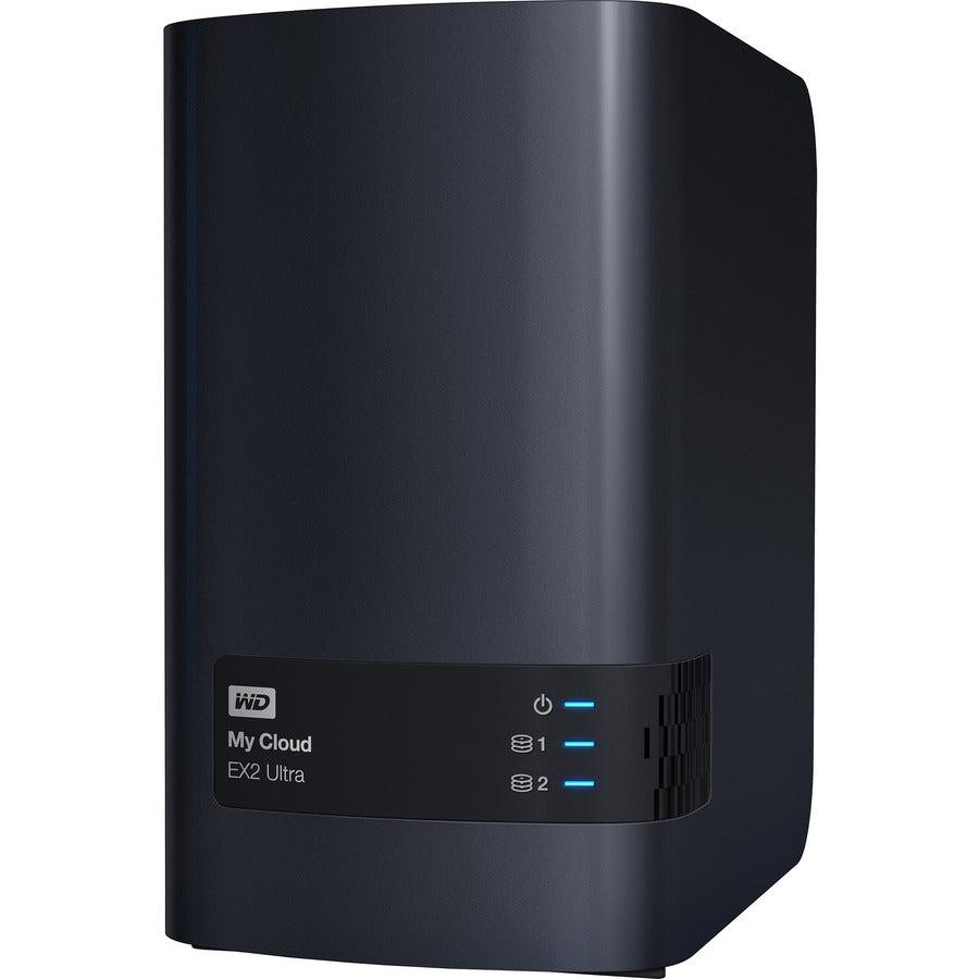 Wd 12Tb My Cloud Ex2 Ultra Nas - Network Attached Storage - Dual-Core Processor (Wdbvbz0120Jch-Nesn)
