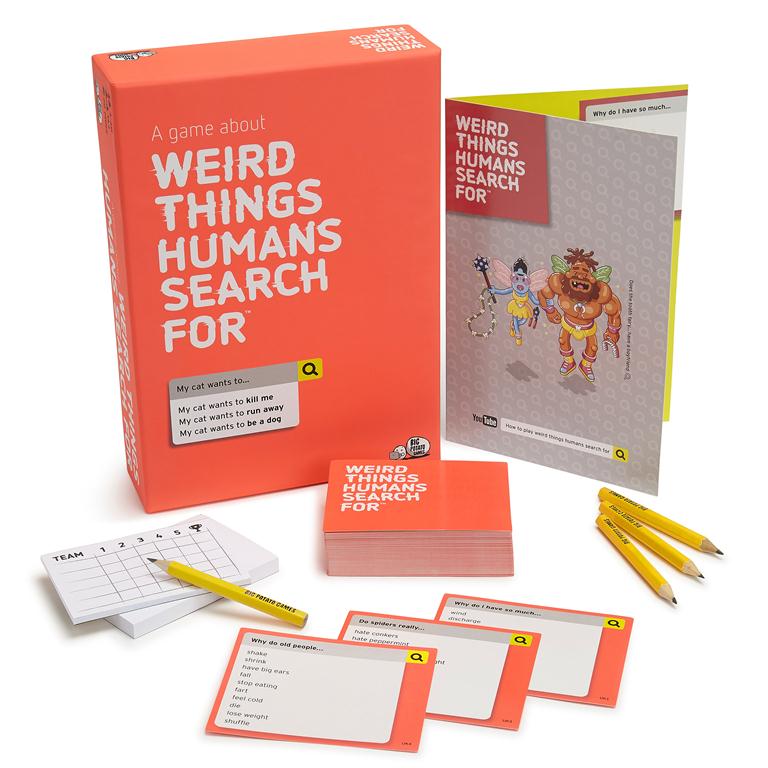 Weird Things, A Party Game about the Strange Side of the Internet, for Teens and Adults