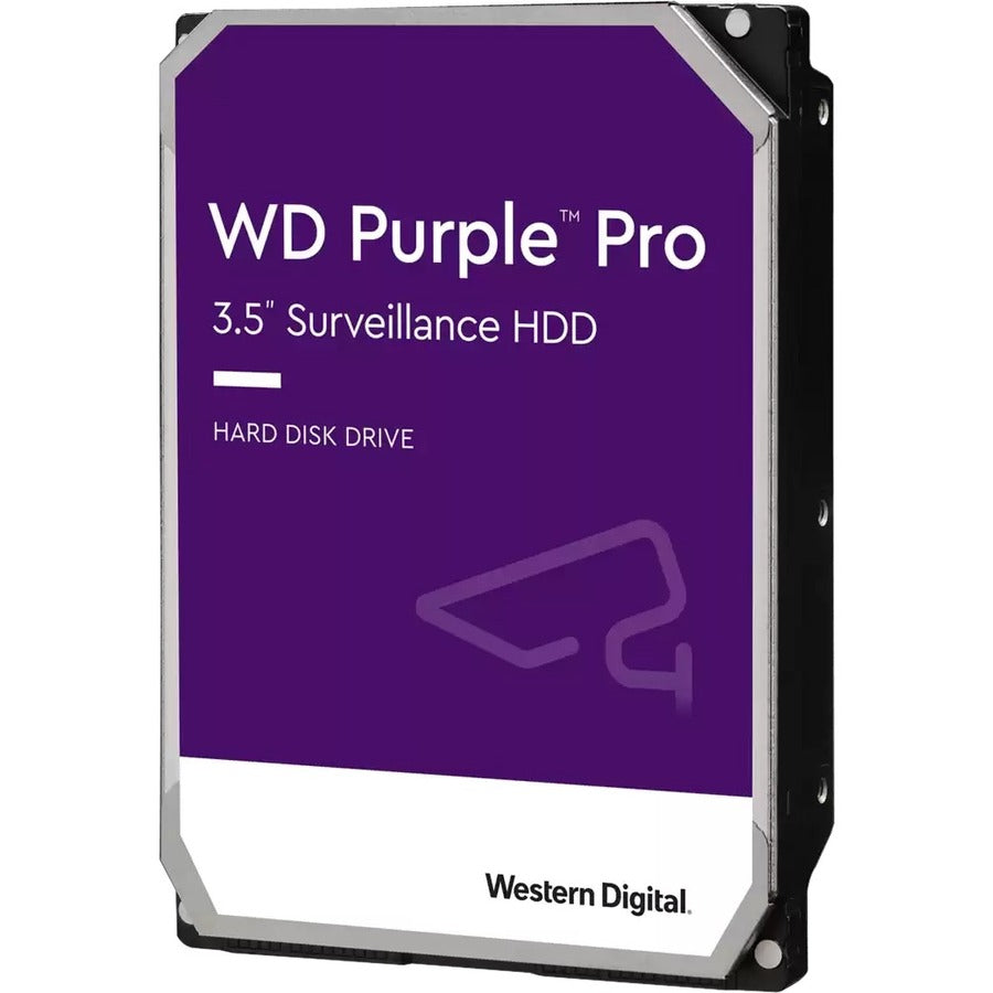 Western Digital Purple Pro WD8001PURP 8 TB Hard Drive - 3.5 Internal - SATA (SATA/600) - Conventional Magnetic Recording (CMR) Method"