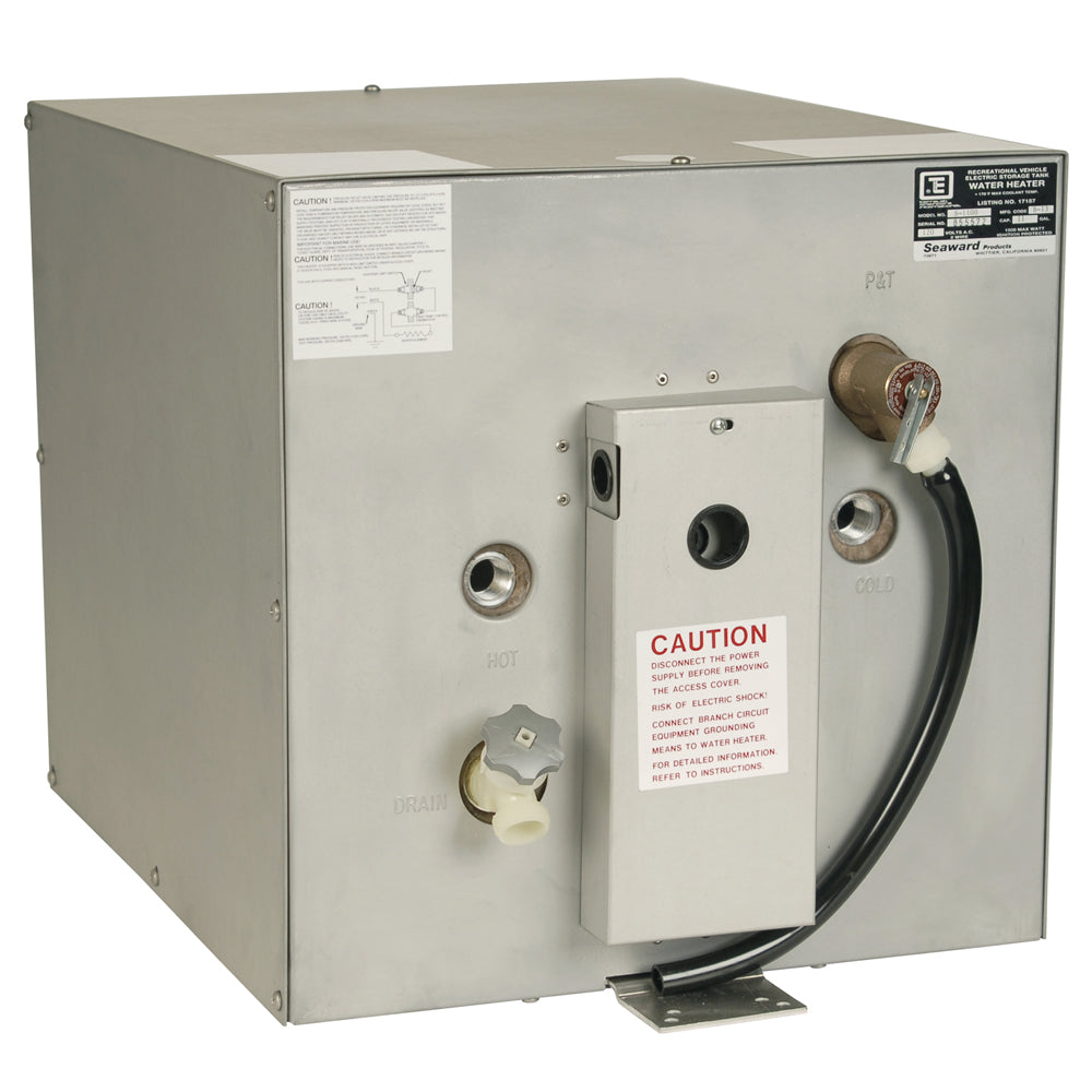 Whale Seaward 11 Gallon Hot Water Heater w/Rear Heat Exchanger - Galvanized Steel - 120V -