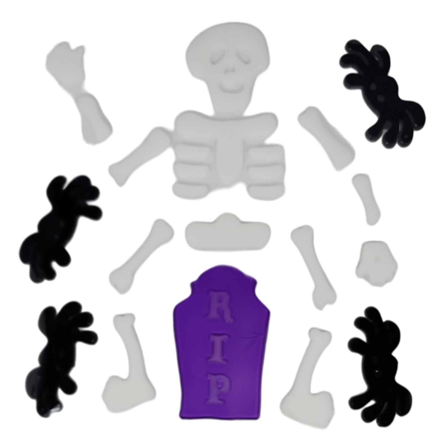 Window Gel Clings - Skeleton