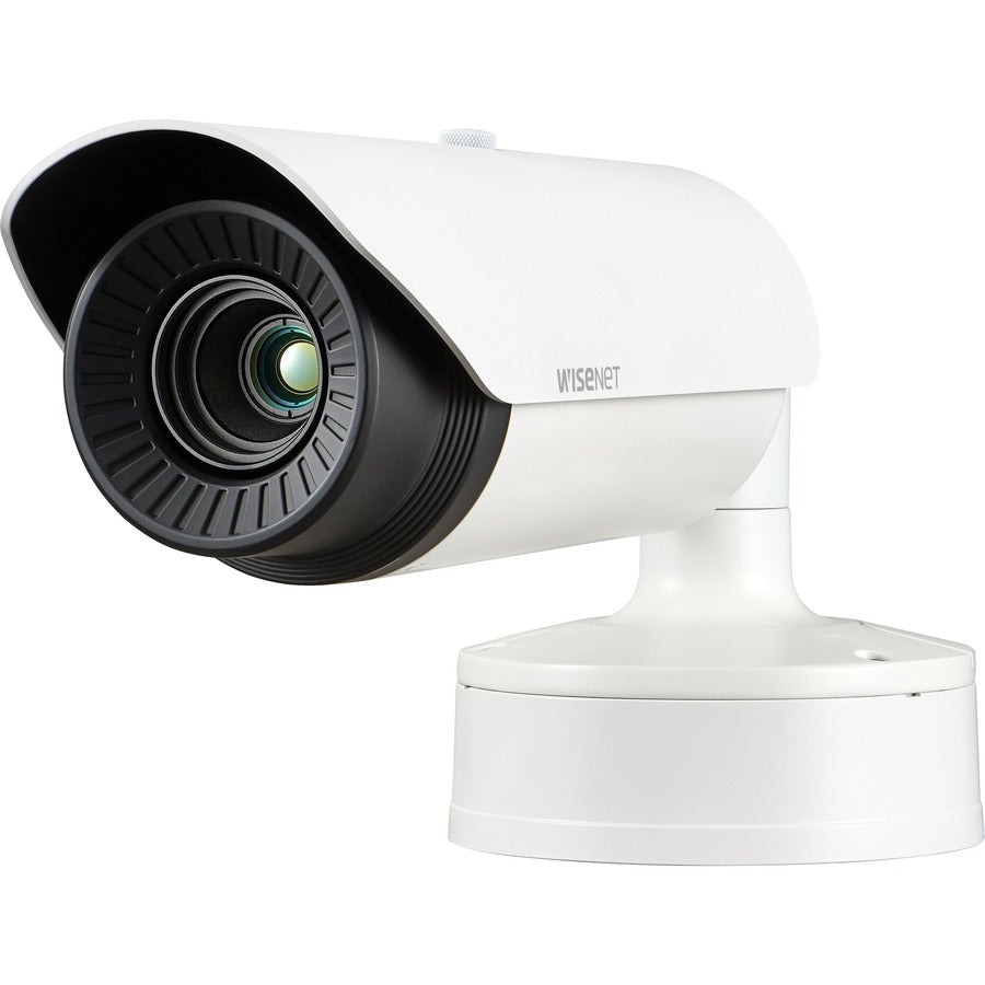 Wisenet TNO-4030T Network Camera - Color, Monochrome - Bullet - White