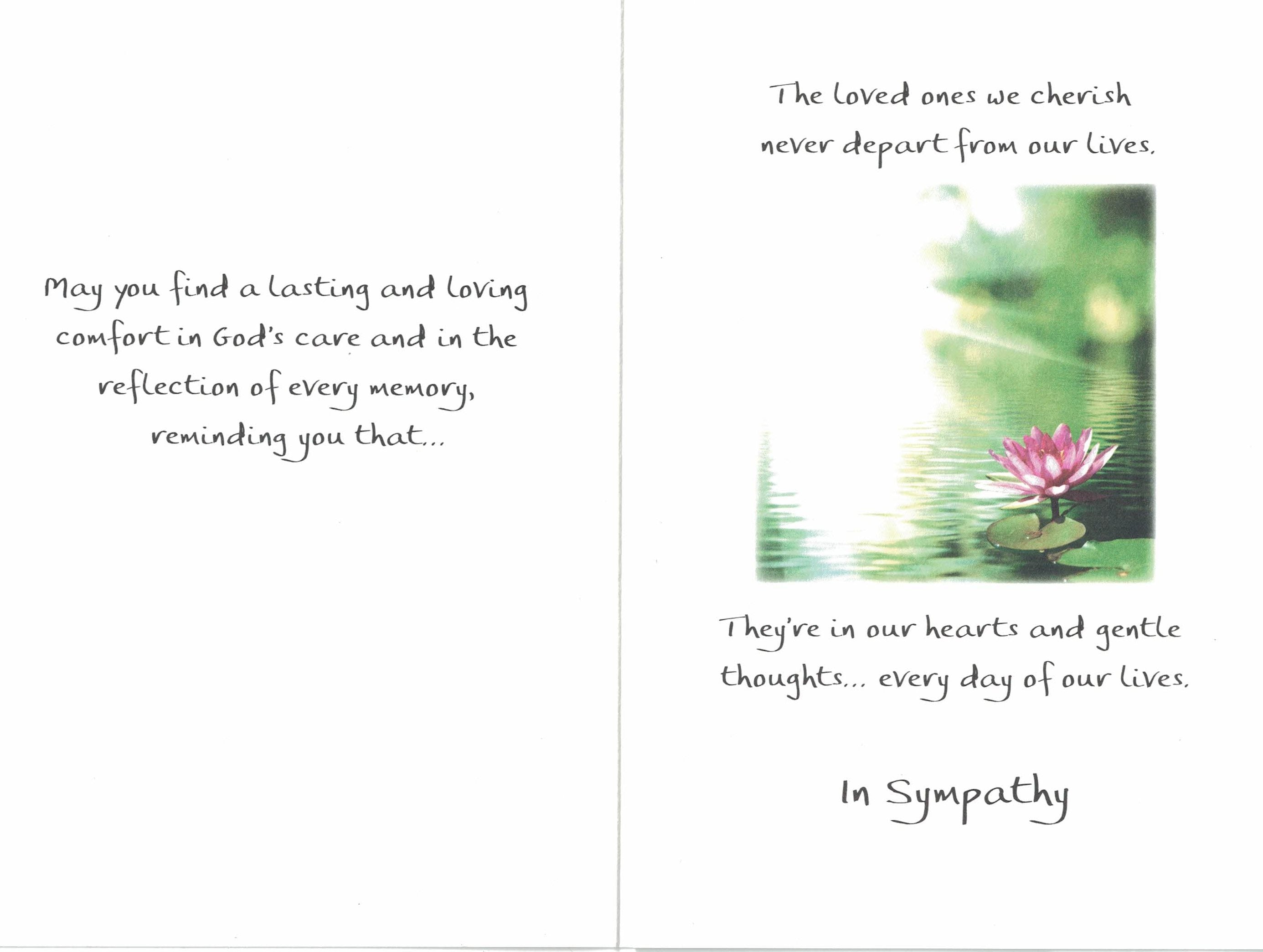 With Deepest Sympathy Greeting Card