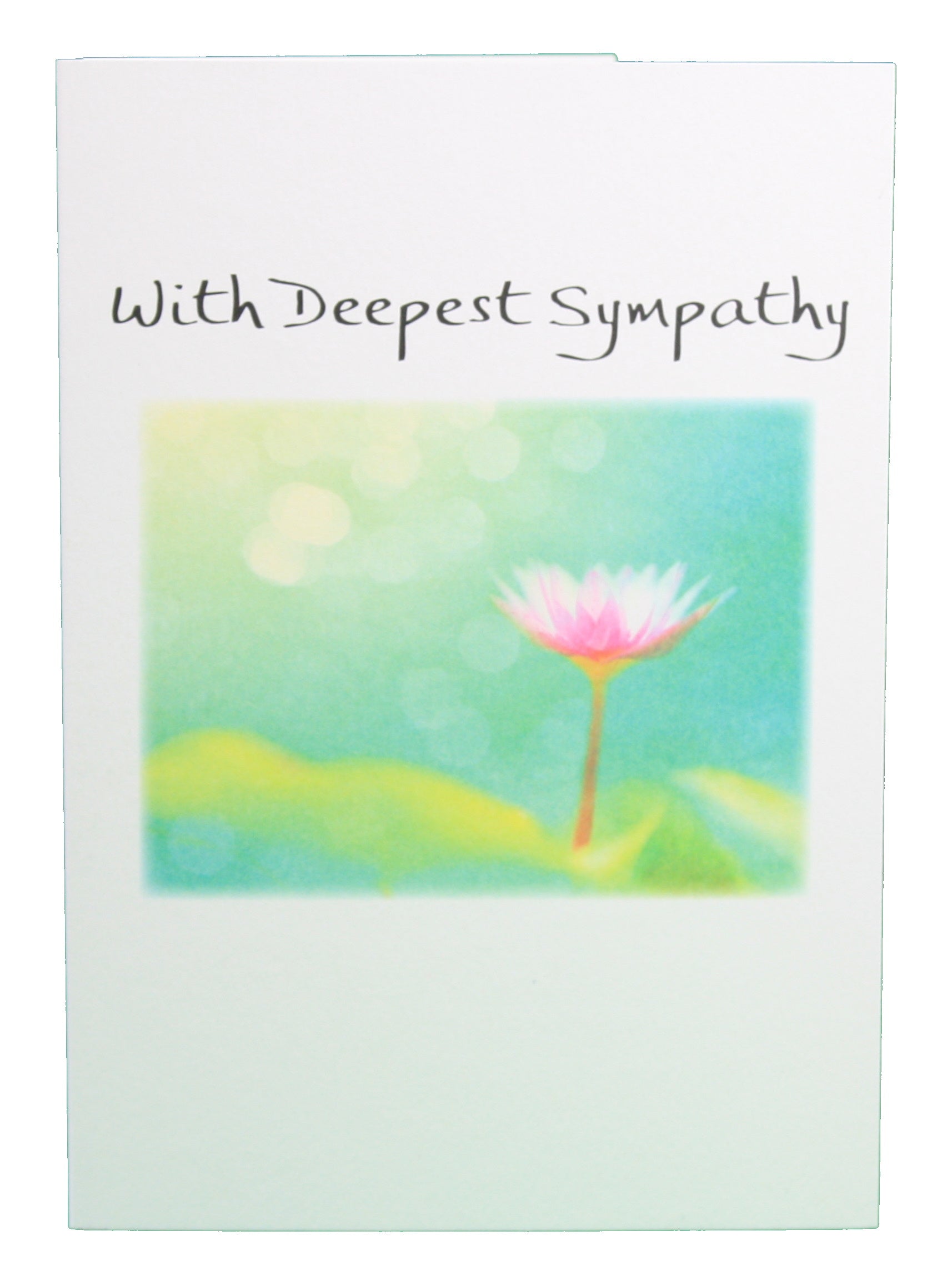 With Deepest Sympathy Greeting Card