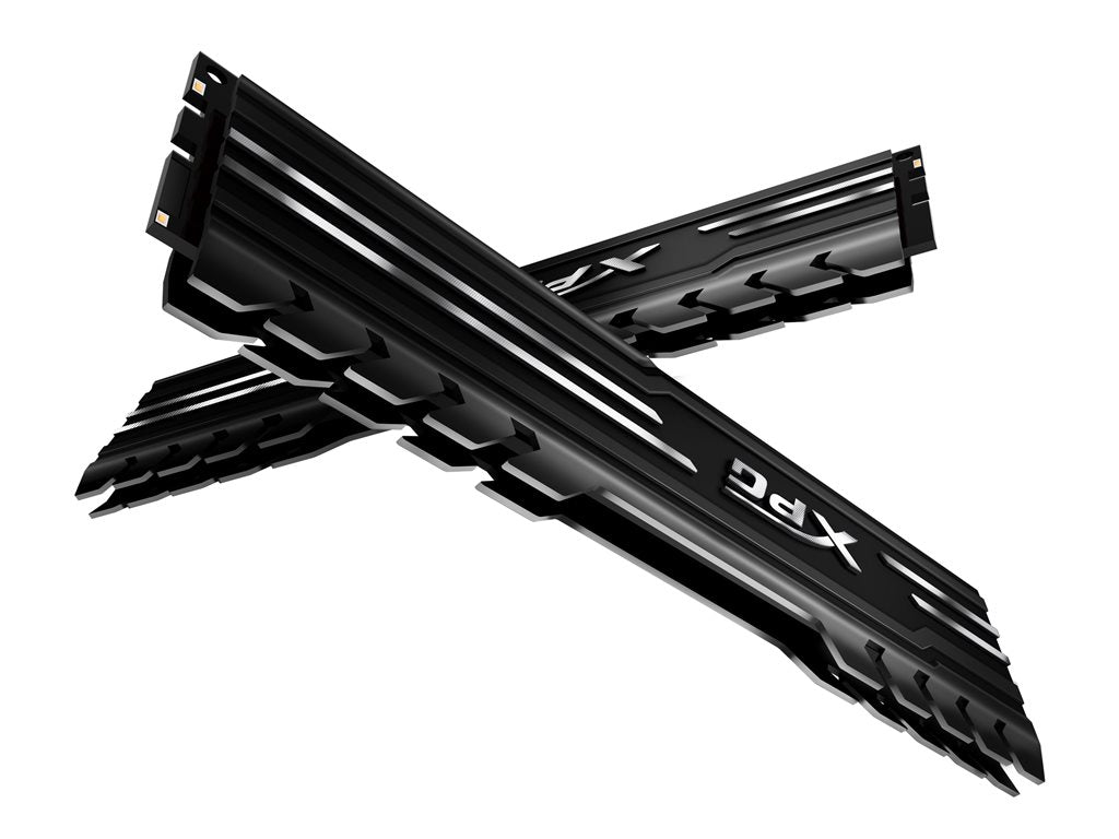 XPG GAMMIX D10 - DDR4 - module - 8 GB - DIMM 288-pin - 3200 MHz / PC4-25600 - CL16 - 1.35 V - unbuffered - non-ECC -