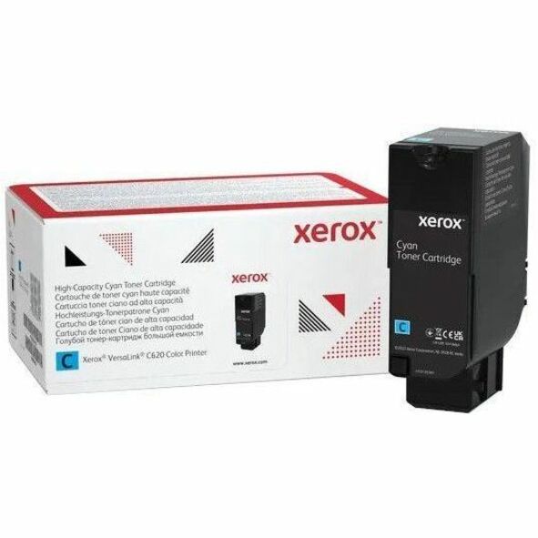 Xerox Original High Yield Laser Toner Cartridge - Cyan Pack 006R04625