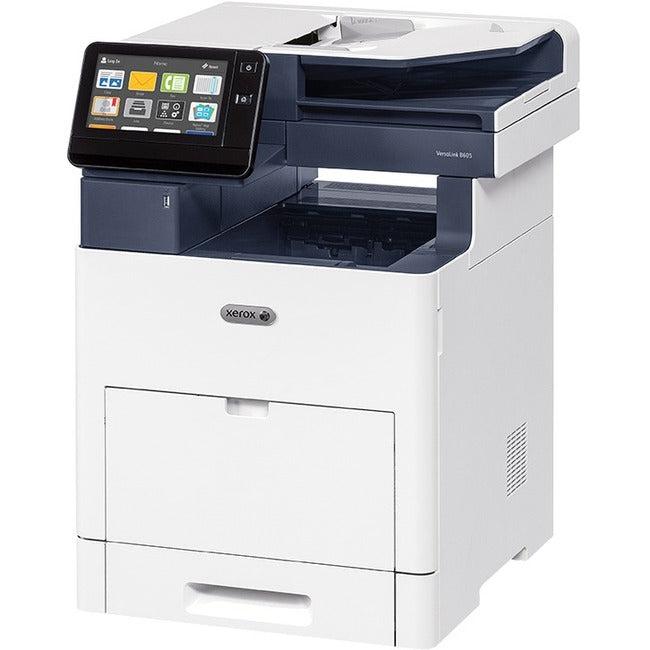 Xerox Versalink B605/Xm Led Multifunction Printer-Monochrome-Copier/Fax/Scanner-58 Ppm Mono Print-1200X1200 Print-Automatic Duplex Print-250000 Pages Monthly-700 Sheets Input-Color Scanner-600 Optical Scan-Monochrome Fax-Gigabit Ethernet