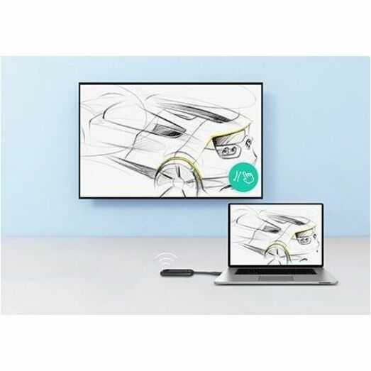 Yealink WPP30 4K Wireless Presentation Pod for Every Work Space - 4K UHD - Wireless LAN