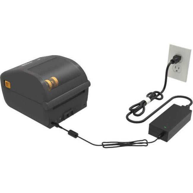 Zebra Zd411D Desktop Direct Thermal Printer - Monochrome - Label/Receipt Print - Ethernet - Usb - Yes - Bluetooth - Near Field Communication (Nfc) - Us Zd4A023-D01E00Ez