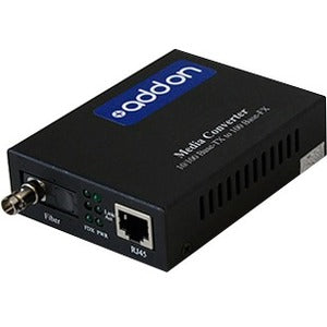 1000Base-BXD BiDi Media Converter - Single-Mode Fiber ST Connector ADD-GMC-BX-6DST