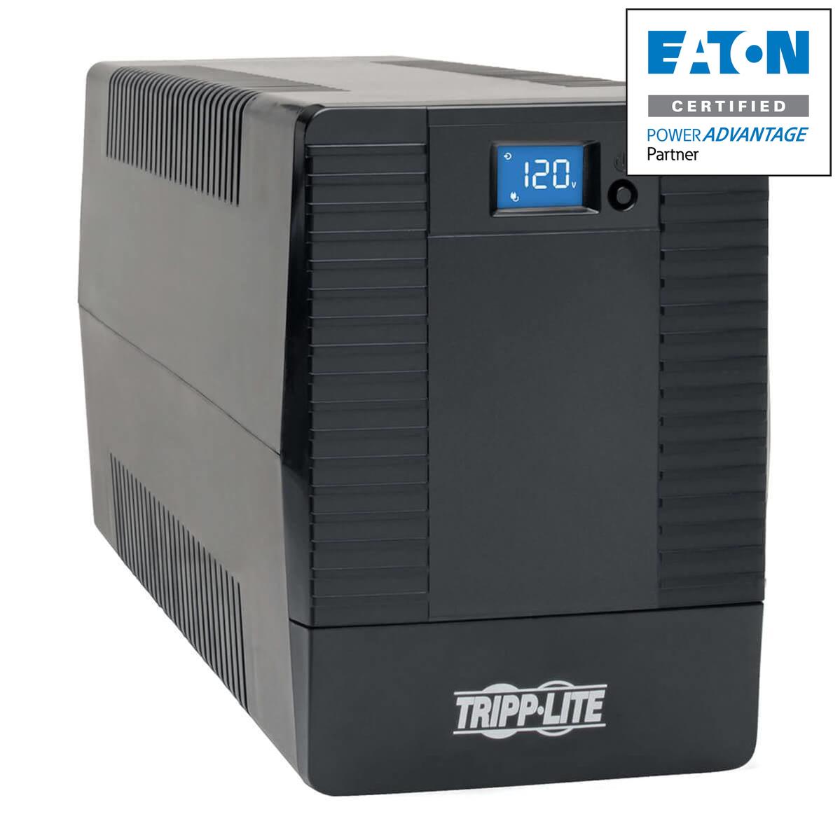 1200VA Battery Backup UPS with LCD - Line Interactive Power Protection | Tripp Lite OMNIVS1200LCD