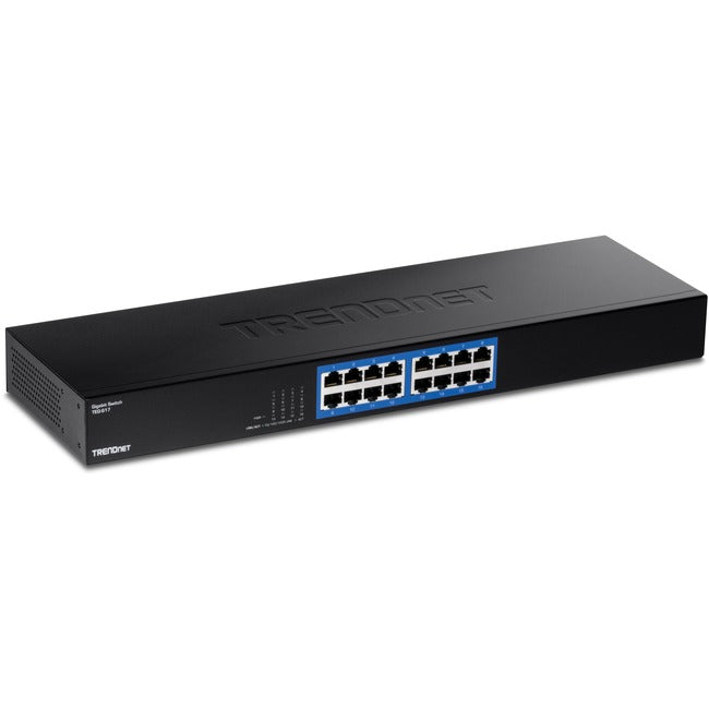 16-Port Gigabit Switch - TRENDnet TEG-S17 Rackmount Solution | TecISoft