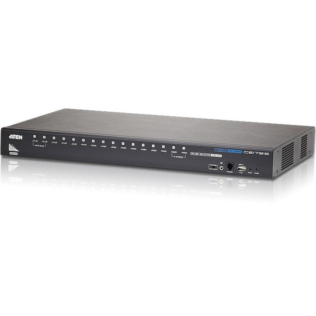 16-Port USB HDMI Audio KVM Switch Rack Mount - ATEN CS17916 | TecSoft