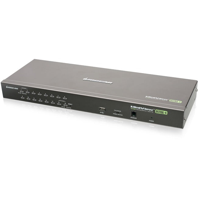 16-Port USB PS/2 Combo KVM Switch TAA Compliant - Enterprise Server Management | IOGEAR GCS1716